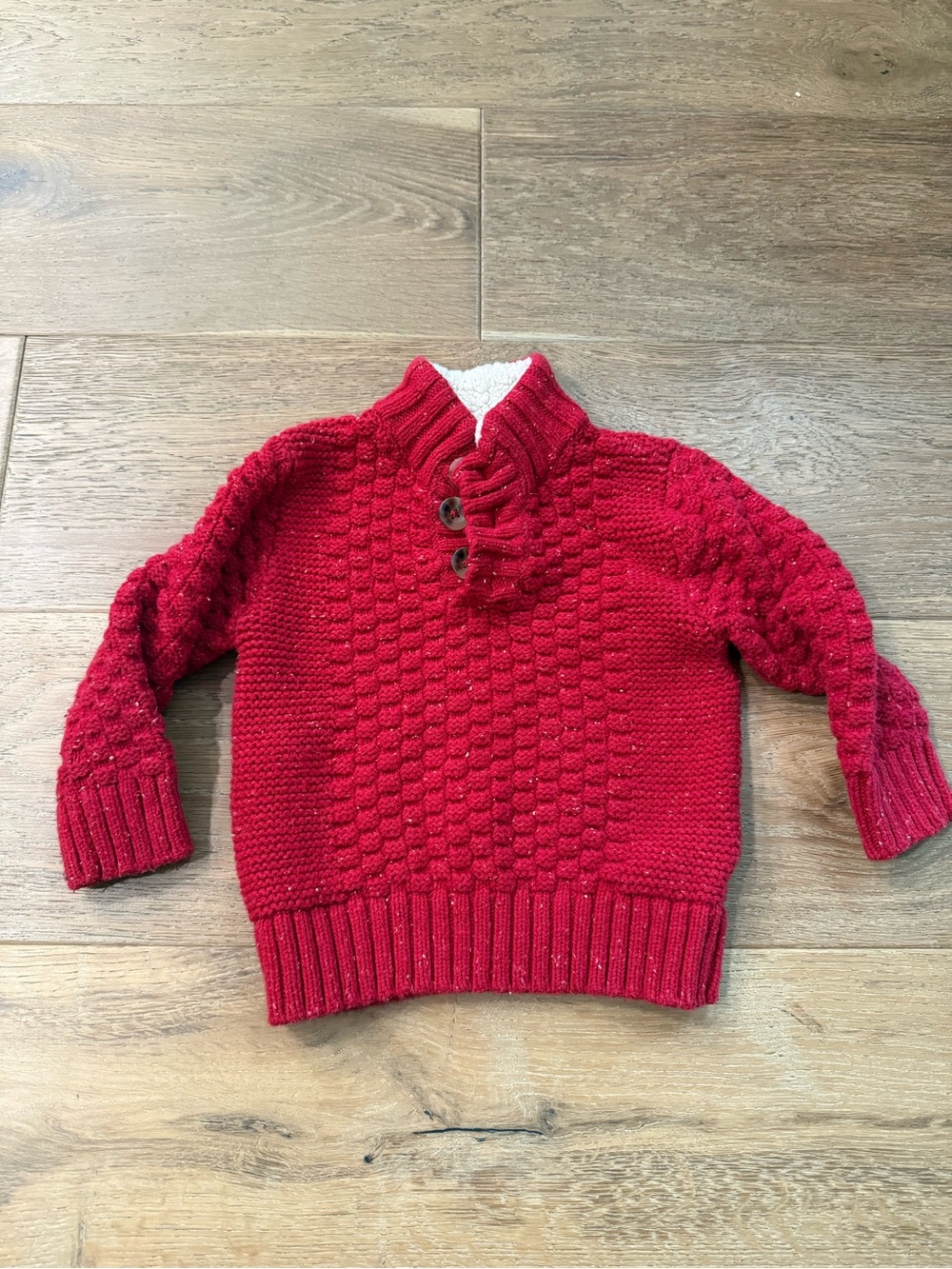 Cat and Jack Toddler boys red sweater size 2T